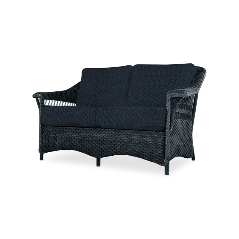 Nantucket Outdoor 2 - Seat, White, Sandberg Navy