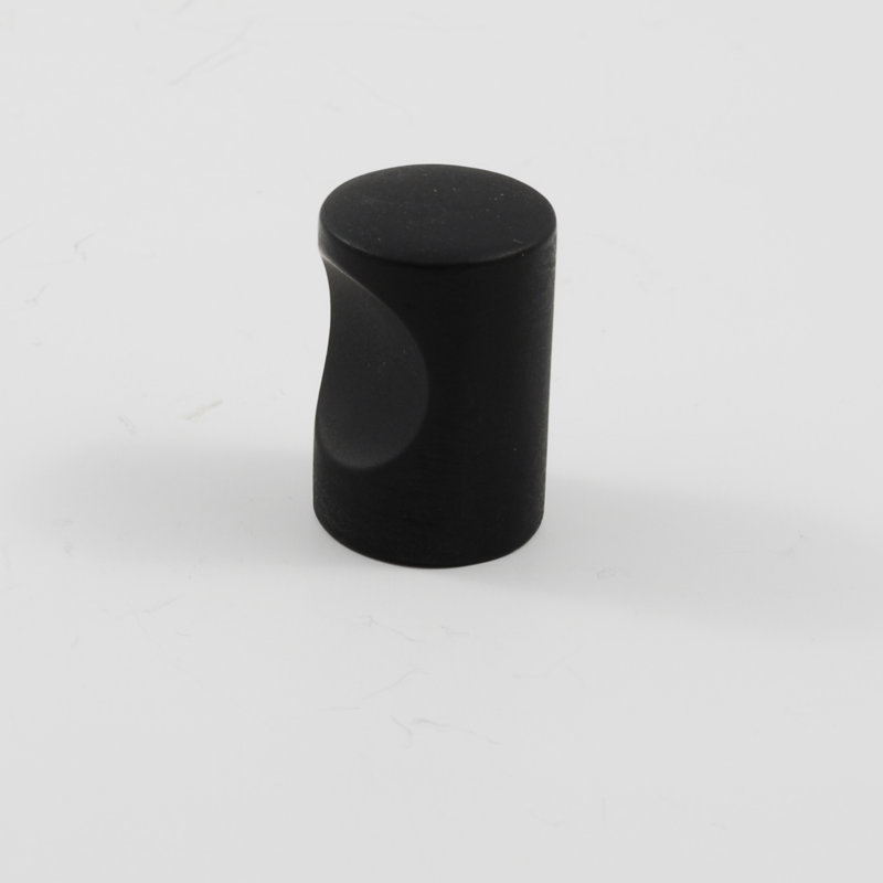 Poignée cylindrique 11/16 po de diamètre, Noir