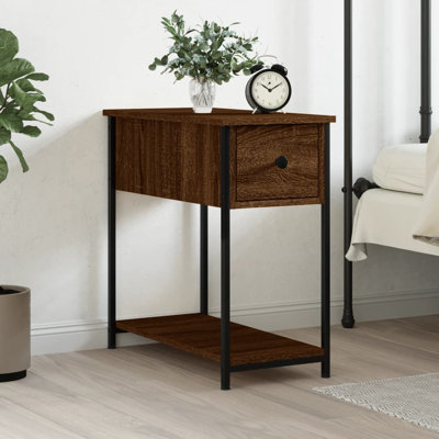 Gelueck 30cm W Iron Bedside Table