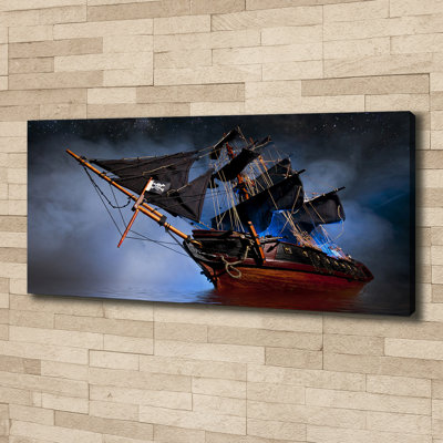 Pirate Ship - Wrapped Canvas Print