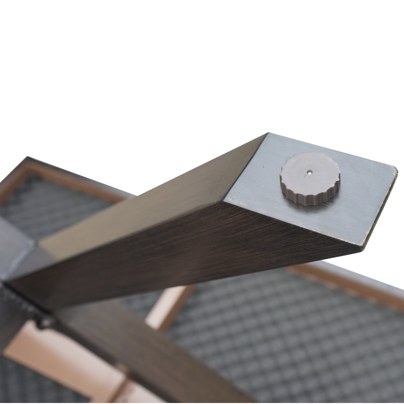 Table de patio rectangulaire Inci