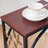 Leaf Pattern Iron Side Table Coffee Table