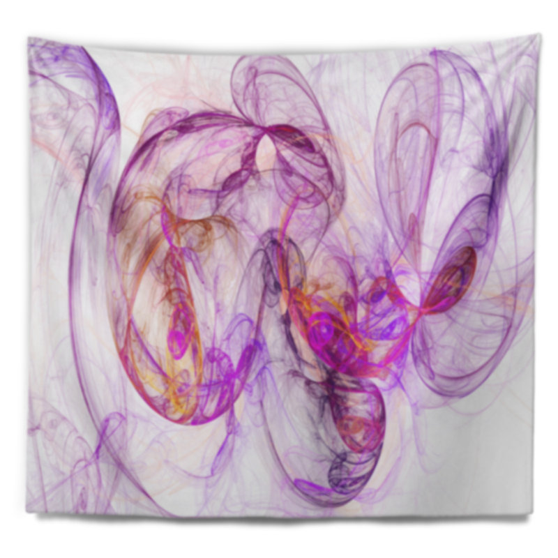Tapisserie «Billowing Smoke Magenta», H 32 po x l 39 po