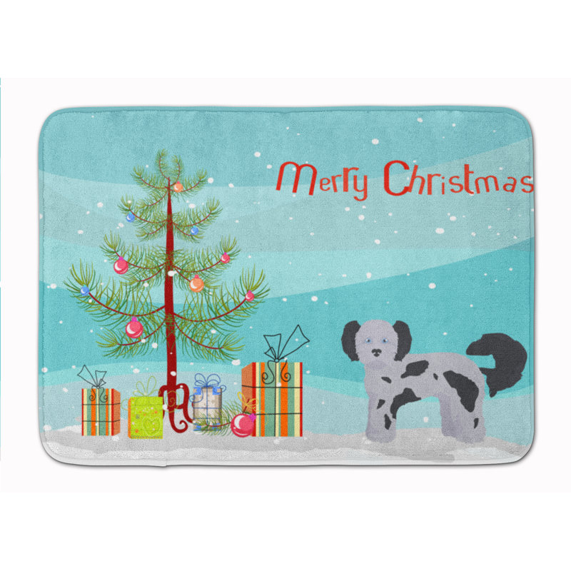Tapis pour salle de bain chinois, Shih poo