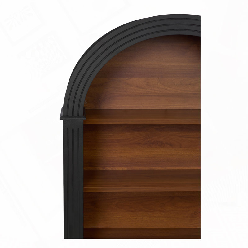 4-Tier Arched Bookshelf