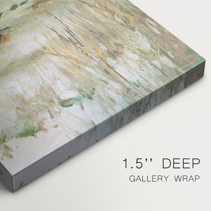 Sandy Seagrass Shores -Galerie enveloppée Cavas, H 36 po x l 24 po