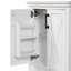 Meuble-lavabo avec lavabo simple, 1 tiroir et 2 portes à fermeture en douceur-257371322