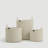 Beige Melange Loops Cotton Rope Basket - Medium-1672293504-1672293530