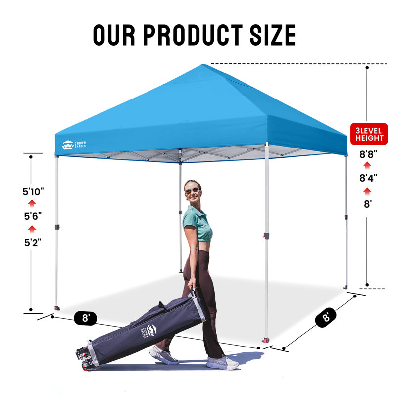 8 pi L 8 pi. D Instant Pop Up, Bleu ciel