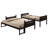 Anderson Wood Twin Over Full Bunk Bed Brown-131648513-131649020