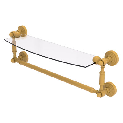 Waverly Place Floating Shelf with Towel Bar