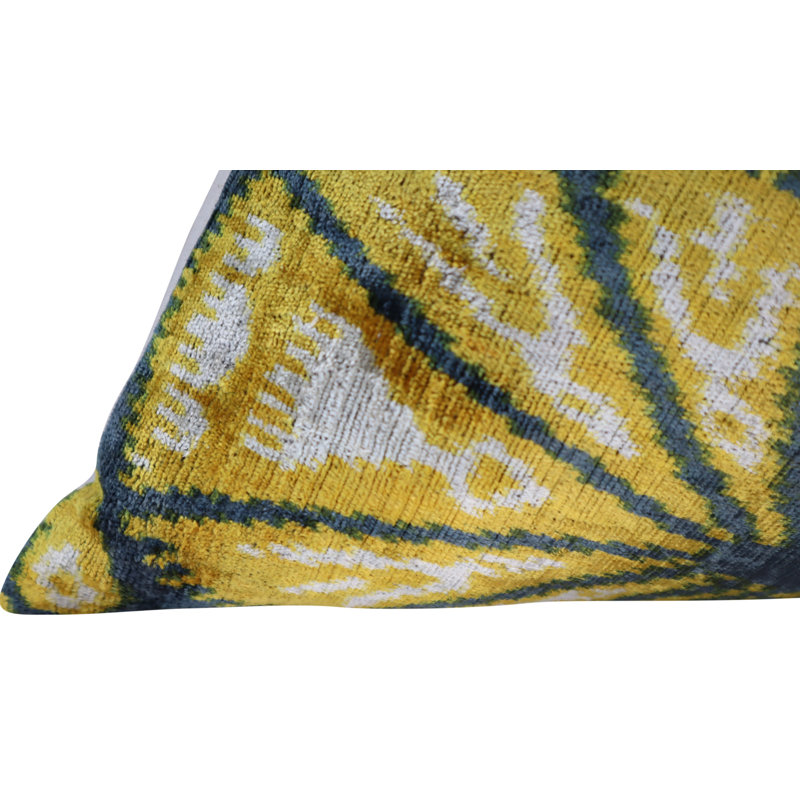 Velvet Lumbar Pillow Cover & Insert