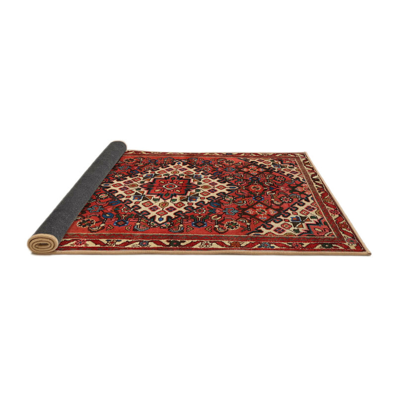 Tapis oriental oriental / noir / crème, Rectangle 7 pi x 10 pi