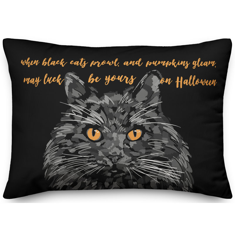  Coussin May Luck Be Yours on Halloween