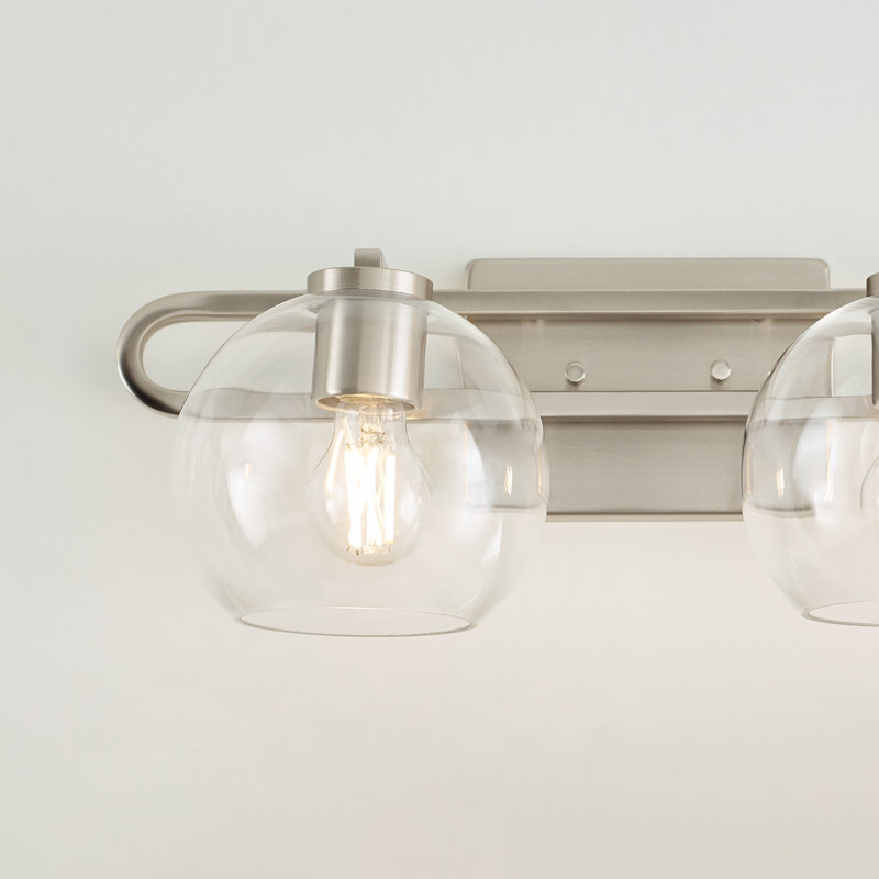 Codyn 4 - Light Vanity Light, Brushed Nickel, 7.63"H x 19.75"W x 8.38"D, 2