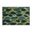 Tapis bleu intérieur et extérieur Botanical-1977023403