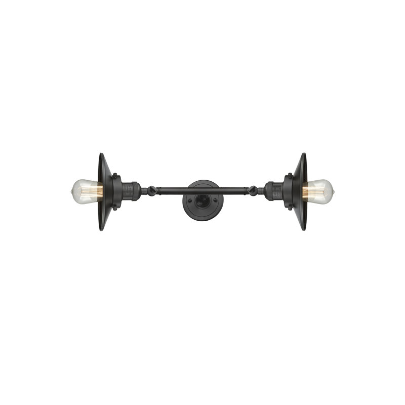 Elva 2 - Light Dimmable Vanity Light, Incandescent, Oil Rubbed Bronze, Oil Rubbed Bronze