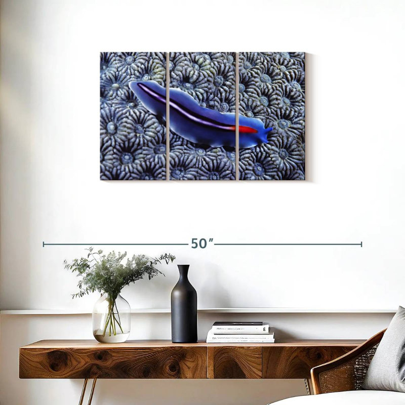 Flatworm On Hard Corals, 20" H x 33" W