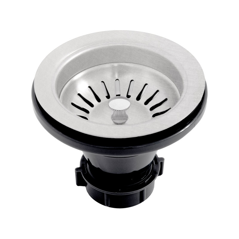 Jackson Stainless Steel 32" L x 19" W Double Basin Undermount Kitchen Sink with Basket Strainer, Satin Stainless Steel
