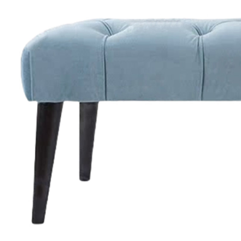 Boucle de banc de repos en tissu, Bleu ciel