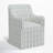 Howth Cotton Arm Chair-410831657