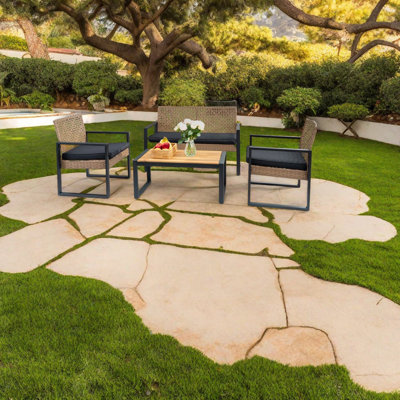 Modern Patio Dining Sets With Acacia Wood Top For Outdoor Spaces