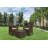Outdoor Lounge Set Napoli, Garden Set With 2 Armchairs And 1 Container Table, Rattan Effect Sitting Area-1815359961-1815530433