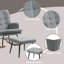 Avienda Solid Wood Rocking Chair