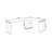 Burlywood L-Shaped Solid Wood Executive Desk-789392680