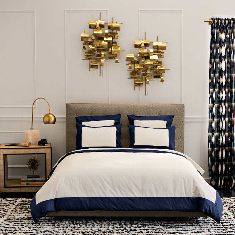 Folded Brass Wall Décor