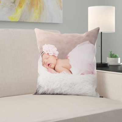 Microsuede Throw Pillow