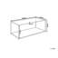 Rainier Frame Coffee Table with Storage