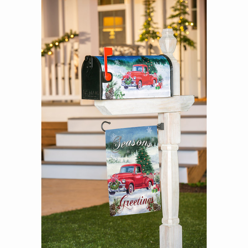 Housse pour boîte aux lettres christmas