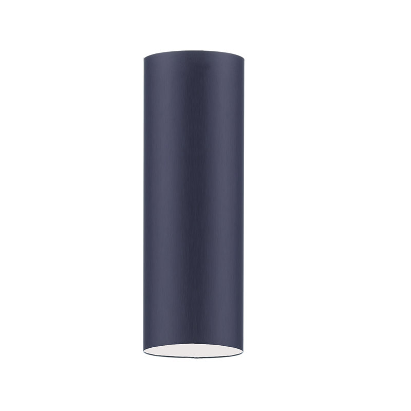 Audrei Fabric Flush Mount, Navy Blue