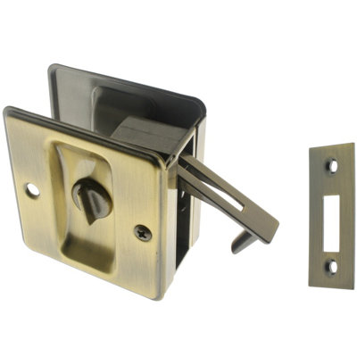 Solid Brass Pocket Privacy Pull