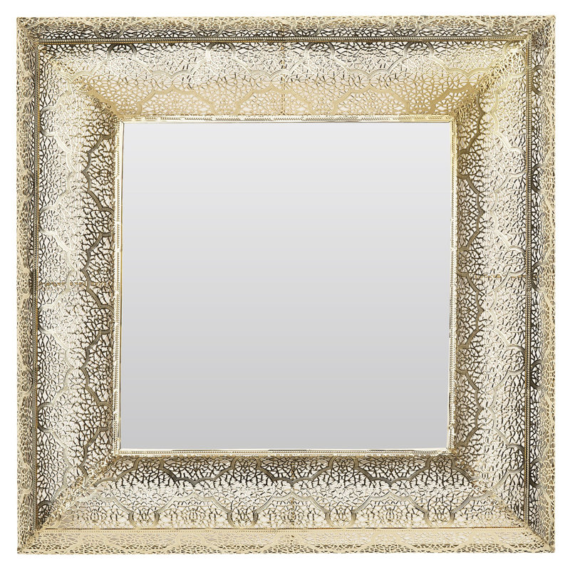 LeLand Metal Flat Wall Mirror