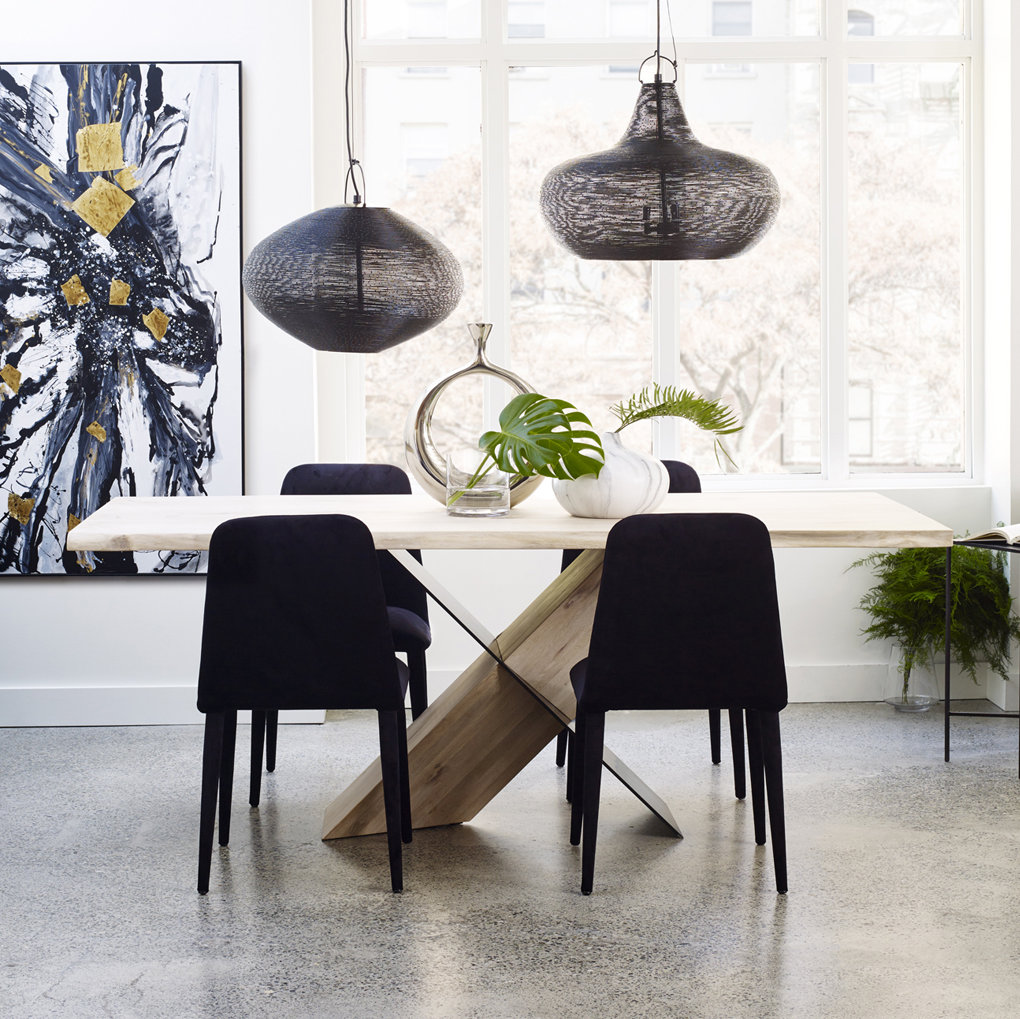 Delmer 79" Oak Dining Table