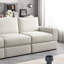 225Cm Polyester Square Arms Standard Sofa 