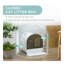 Bac à litière pour chat avec couvercle, bac à litière pour chat d'intérieur avec plateau, pelle, filtre, 17 po x 17 po x 18,5 po-996271210