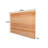 CONSDAN Wood Cutting Board, Solid Hard Maple, 1” Thick-103717273