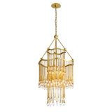 Kiara 8 - Light Unique / Statement Tiered Chandelier Accents