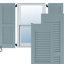 Deux volets à persiennes égales Americraft (par paire)-80846437-80846454-80846477