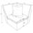 Roca Modular Power Armless Recliner-106891186