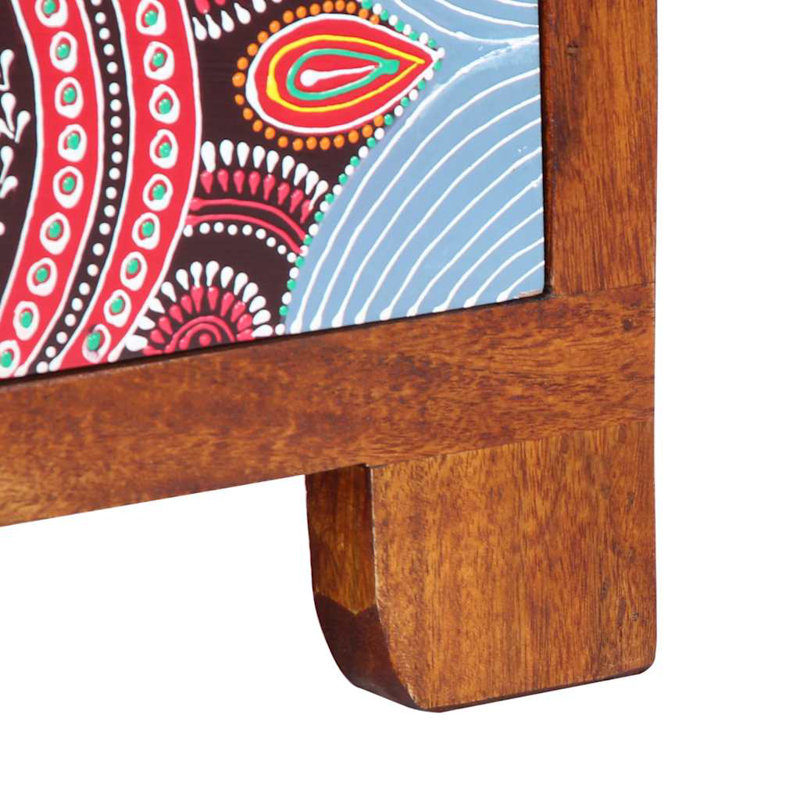 Solid Wood Coffee Table with Storage