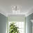 Whinney Glass Flush Mount