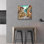  «Old Town Street In Mediterranean» par Rey Klimt, art mural en verre acrylique