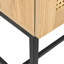 Table de chevet en bois manufacturé