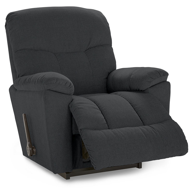 Fauteuil inclinable et berçant Morrison, Indigo, Manuel