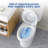 21" Two-Piece Toilets with Soft-Close Seat for Bathrooms