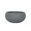 Light Concrete Bowl Planter, Frostproof Outdoor Plant Pot, Bonsai Pot, Garden Planter with Drainage Holes, Shallow Planter-28449838-28449837